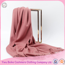 High quality elegant warm 100% pure cashmere scarf shawl